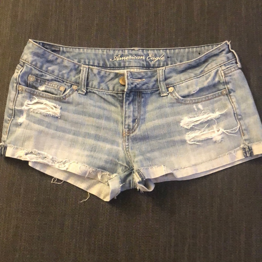 Jean shorts. Size 10. American eagle